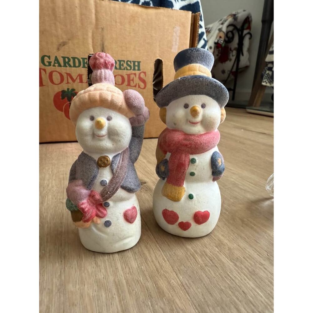 Snowman Couple